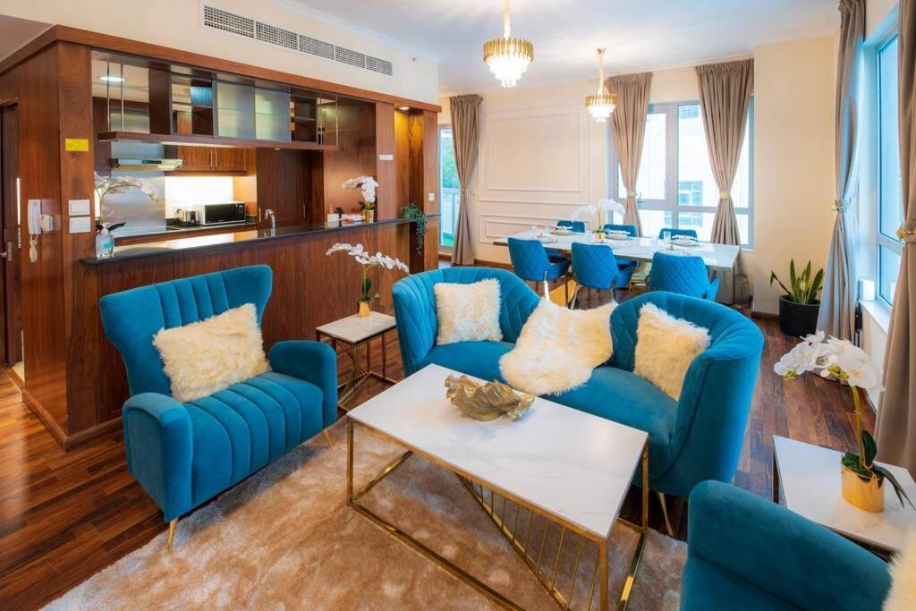 First Class 2Br With Full Burj Khalifa And Fountain View Dubai Exterior foto